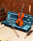 Acoustic Violin 4 4 Full Size With Case And Bow Rosin With Shoulder Rest
