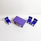 Disney Winnie The Pooh Playset Replacement Chair Table Toy Purple