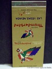 Vintage Thunderbird Hotel Casino Las Vegas Matchbook Cover Classic Logo Large Nv