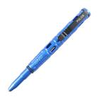 6  Aluminum Body Blue Police Tactical Pen Edc Pocket Ballpoint Writing Survival