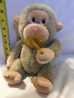 Vintage Russ Berrie   Co Chee Chee Monkey With Pacifier Plush 9    Sitting