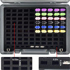Flash Drive Case Usb Memory Stick Sd Card Storage Organizer- Holds 104pcs Thumb 