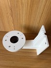 White Cctv Dome Ptz Security Camera Wall Mount Bracket Aluminum Max 3kg