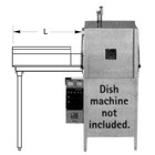 Dishtable 24  Clean - Left Side  Stainless Steel