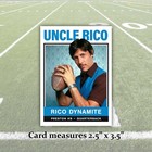 Uncle Rico Napoleon Dynamite Aceo Football Trading Card Vintage 60 s Style