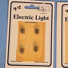 Vtg Dollhouse Replacement 3 Volt Round Screw Light Bulbs 1 12 Miniature Lot Nip