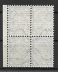 Bulgaria 1881 30 St  mi 11  Blk 4 Dot Ab Tongue Original Gum Sheet Margin Mnh R 