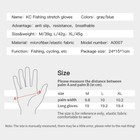Fishing Half Finger Gloves Non-slip Kayaking Paddling Canoeing Rowing Fingerless