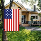 Garden Flag Stand-holder-pole With Garden Flag Stopper And Anti-wind Clip For   