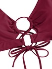 Women 2 Piece Swimsuits Spaghetti Strap Brazilian Bikini Lace Up Swimsuit