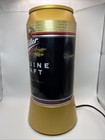 Vintage Miller Genuine Draft Mgd Beer Can Motion Lighted Light Sign 12    Man Cave