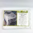 Tulip Time Quilt Stamped Cross Stitch Kit Paragon Needlecraft King Bed Farm New