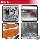 Headlights Compatible 2008-2012 Nissan Pathfinder Halogen Chrome Amber26060zs00a