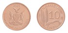 Namibia 10 Cents  2025  N  482548  Mint X 100 Pcs