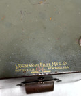 Vintage Yawman   Erbe Metal Index Card File Drawer Box Industrial Minnesota