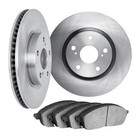 For Bmw 420i Gran Coupe 2016 Brake Set Rear   Vented   Plain Style   Cast Iron