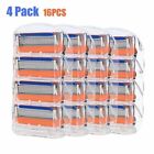 16pcs For Gillette Fusion 5-layer Men s Razor Blade Refills Orange In Stock Us