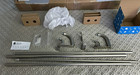 Umbra Twilight Double Curtain Rod Set     28 To 48  Brushed Nickel Wrap Around