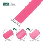 5 8 Inch Double Fold Bias Tape Continuous Bulk Bias Tape  rose Red 6 Yards 