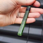Nz Greenstone Pounamu Toki Pendant Necklace  n171 