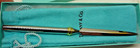 Tiffany   Co Usa Sterling Silver   Gold Tone Letter Opener - Free Shipping   