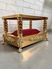Antique-style Brass Foot Relic Casket