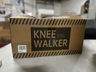 Elenker Steerable Knee Walker Deluxe Medical Scooter  Black New   Damaged Box