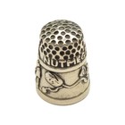 Sterling Silver Thimble Priscilla Nutmeggers Connecticut Club Joe Turner 1990