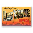 Sixnew Greetings From Las Vegas  Nv Vintage Reprint Postcard Set Of 20