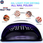 Uv Led Nail Lamp Gel Polish Dryer 72 81 Beads Auto Sensor 4 Timer Pro X19