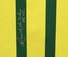  11 Ronaldinho Autographed  bas  Coa Authentic Nike Brazil National Team Jersey
