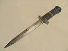 Rare Wwii German Trench Art Fighting Knife Celluloid Grip Rb Nr  0 0561 0020