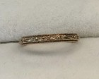 Baby Midi Ring Marked 10k Solid Yellow Gold Ring Size 0 Mid Knuckle Digit Joint