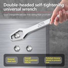 1pc Universal Double-head Torx Wrench  Adjustable Self-tightening Spanner