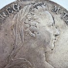 1780 Austria 1 Thaler Maria Theresia Vienna Silver Coin