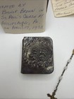 Edwardian 1908 Art Nouveau Sterling Silver Miniature Common Prayer Book Antique 