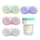 Contact Lens Case Travel Kit With Cleaner Washer Bulk Colored Contacts Lenses A