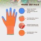 Handlandy Kids Gardening Gloves 3 Pairs Kids Rubber Work Gloves