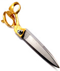 Brass Handle Upholstery Tailor Scissors 9  22 5cm Heavy Duty Dressmaker s Shears