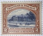 Travelstamps  Trinidad   Tobago Stamps Sc  35 - 2 Cent Mint Og  Nh 