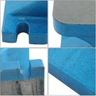 Single Angle Steel Anvil 66lbs High Hardness Rugged Cast Steel Straightening