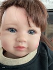 22in Lifelike Reborn Baby Girl Doll Full Body Soft Vinyl Realistic Newborn Gifts