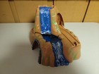 Wooden Railway Waterfall Mountain Tunnel Bridge Works W Thomas   Brio