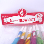 Vintages 50s 60s Kids Paper Streamer Party Blowers In Package Prop Usa