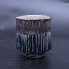 0923a Tomoo Hamada Japanese Mashiko Ware Pottery Pottery Yunomi Tea Cup With Box