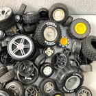Mixed Lot Toy Vehicle Wheels Tires Parts Tonka Tamiya Rc Car Truck Models  0269