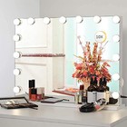 Zdorzi Vanity Mirror With Lights  Large Hollywood Lighted Makeup Mirror