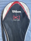 Wilson K-factor Tennis Racquet Carrying Case  Bag With Shoulder Strap