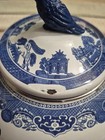 Johnson Brothers Blue Willow Bird Whistling Tea Kettle
