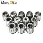 12pcs Er40 Collet Spring Collets Chuck Set 1 8 - 1-1 8  Precision For Lathe